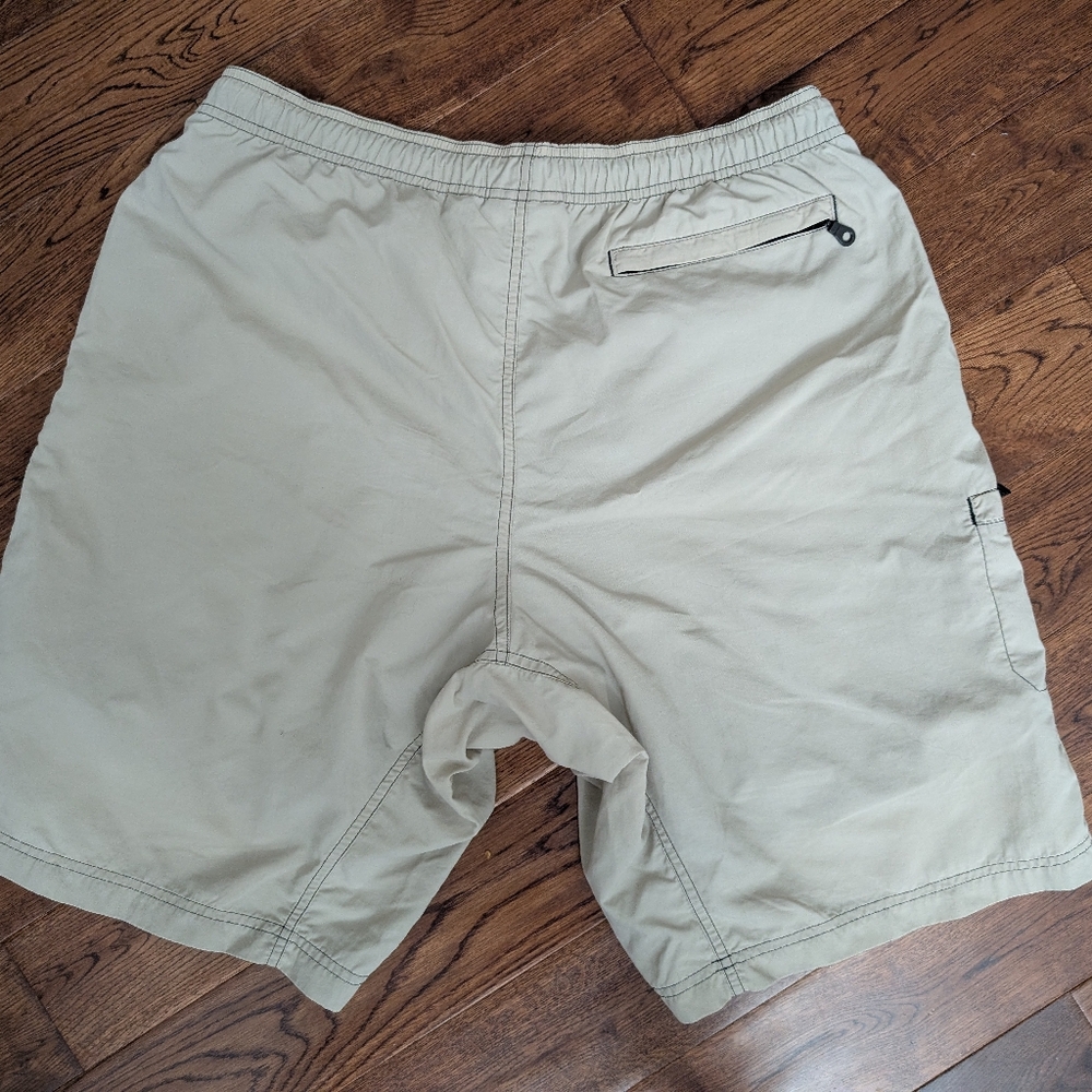 EUC Men's Performance Mountain Bike Shorts With Liner Size XL Tan - Picture 5 of 6